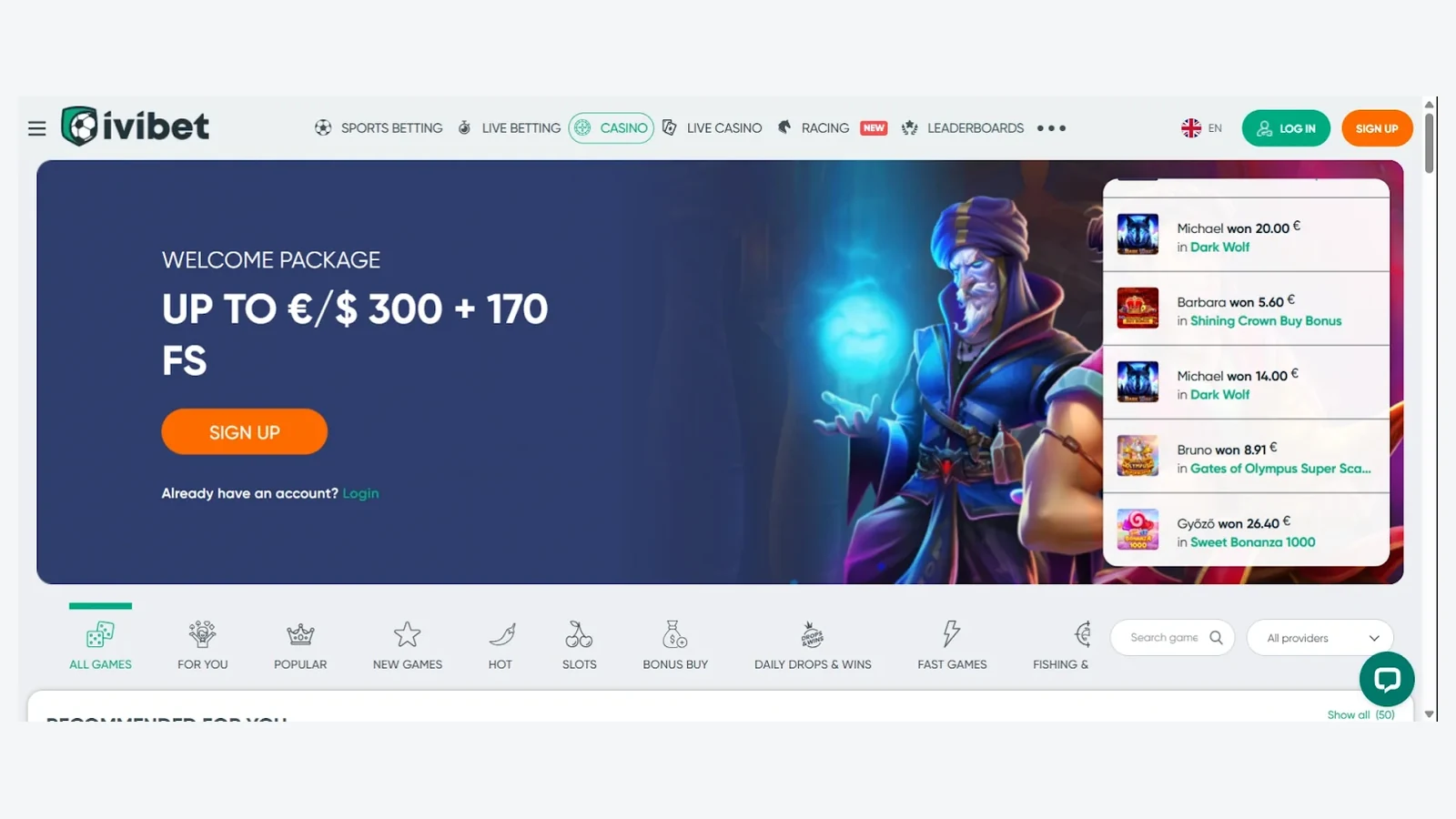 IVIbet — I migliori casinò online stranieri per gli italiani